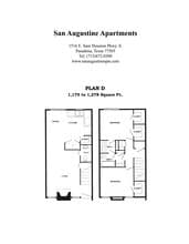 D floor plan