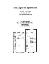 H Town home floor plan
