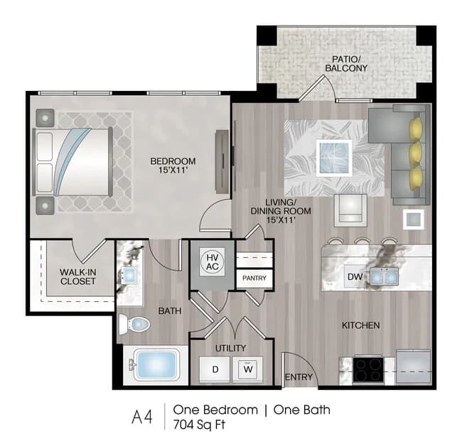 A4 1306 floor plan
