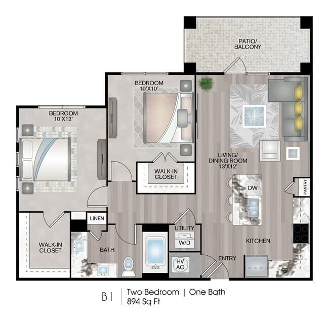 B1 8111 floor plan