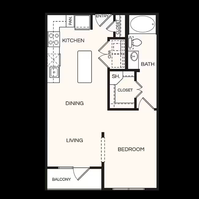PEARL @ THE MIX-A00 1233 floor plan