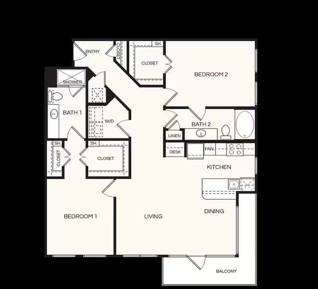 PEARL @ THE MIX-B2 1130 floor plan