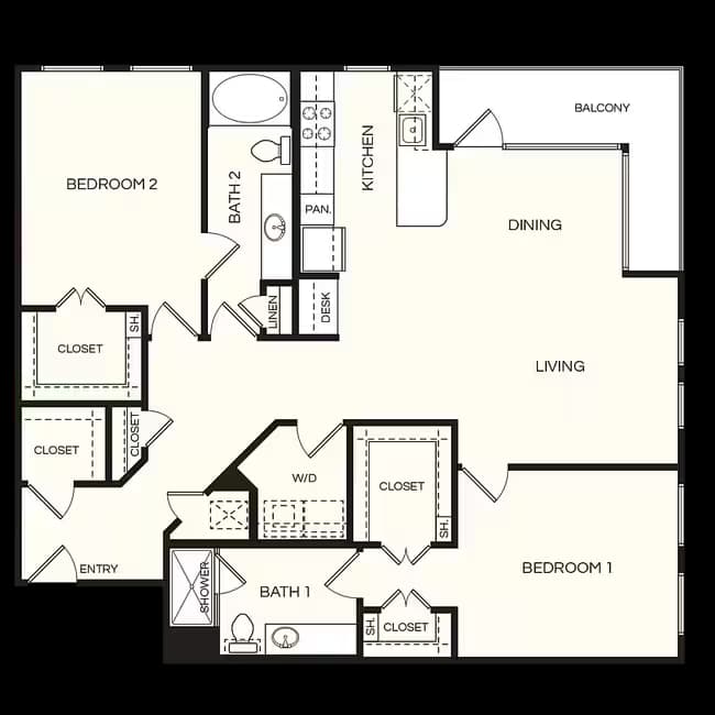 PEARL @ THE MIX-B4 1301 floor plan