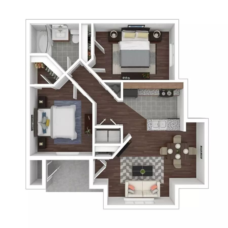 B1 604 floor plan