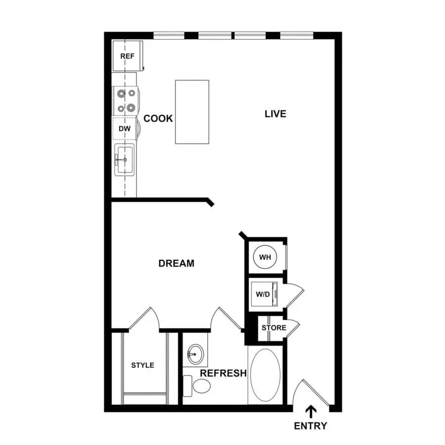 Unit 1212 1212 floor plan