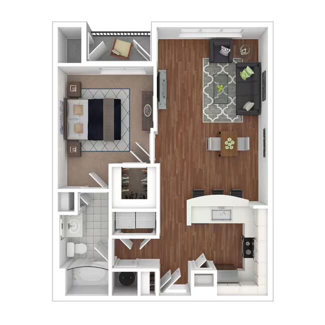 A1 2102 floor plan