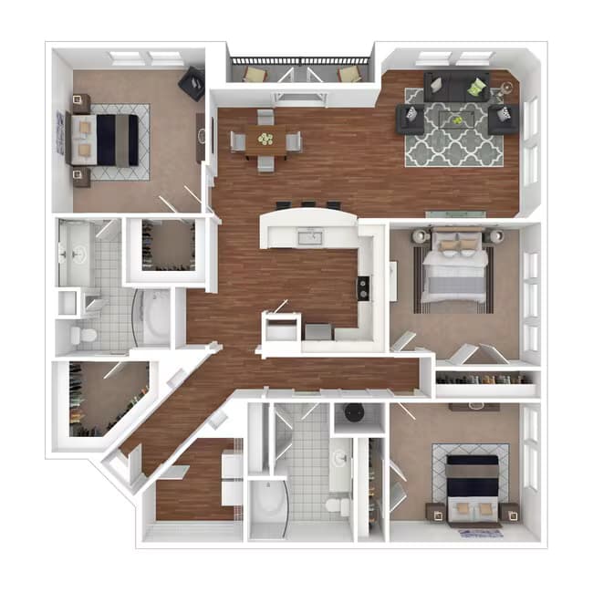 C1 1319 floor plan