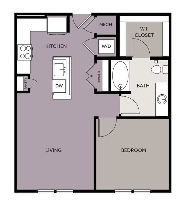 Unit 204 floor plan