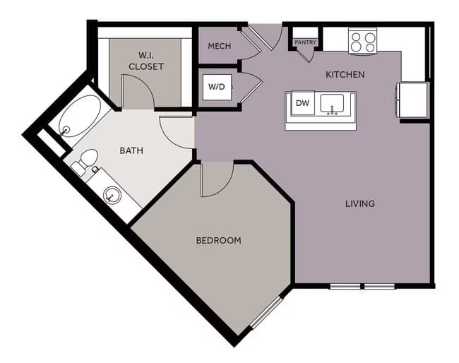 Unit 308 floor plan