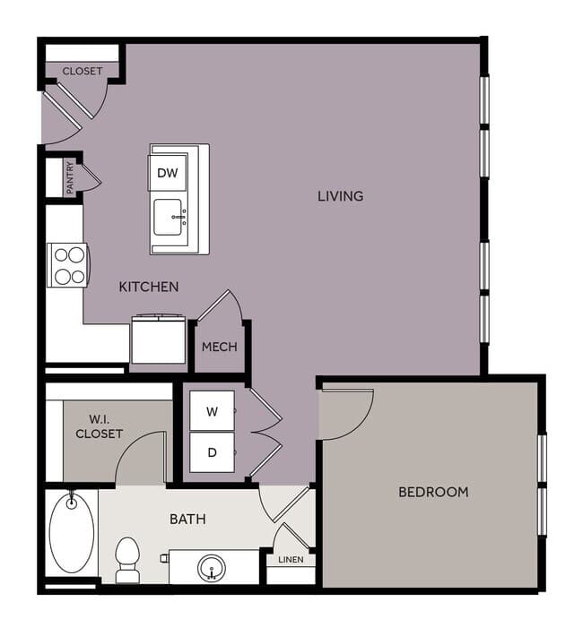 Unit 312 floor plan