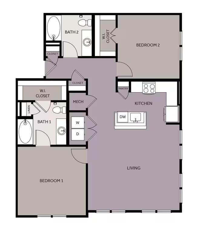 Unit 127 floor plan