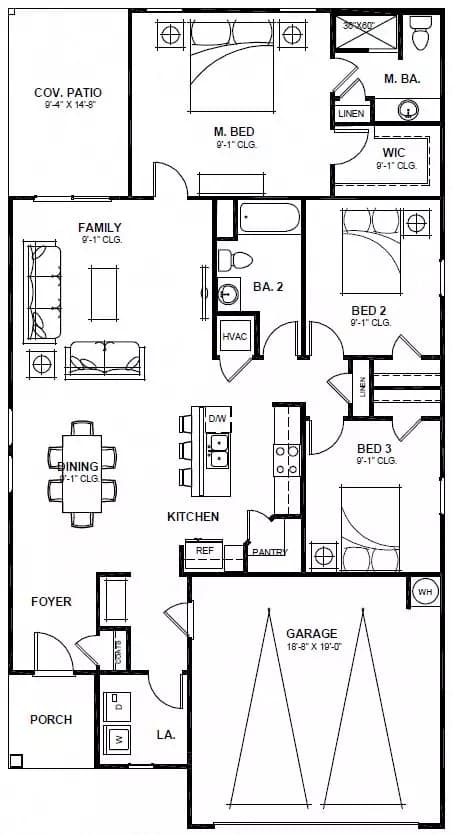Falcon 13507HHT floor plan