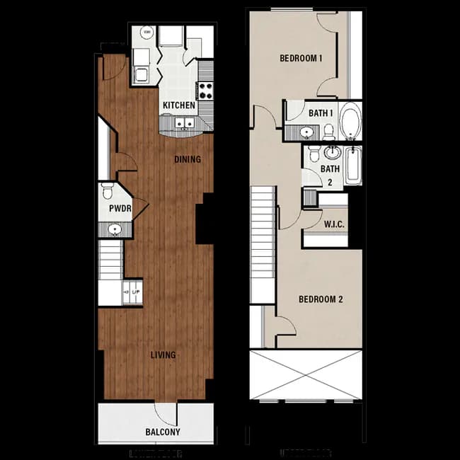 Unit 608 floor plan