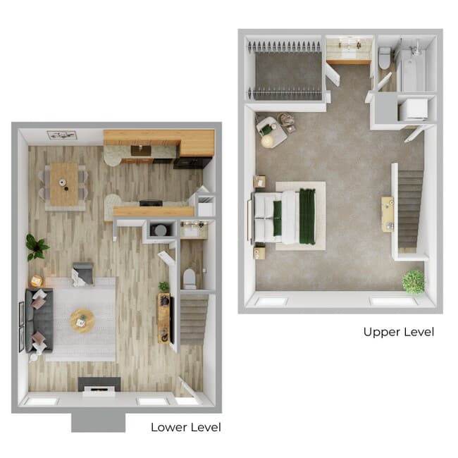 1B TH 1208 floor plan