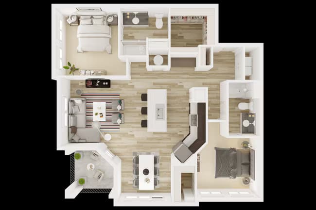 B4 07401 floor plan