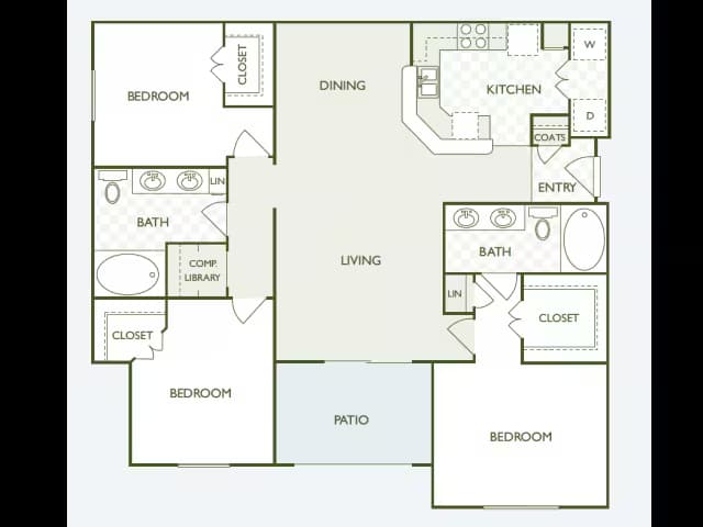 C1 1334 floor plan