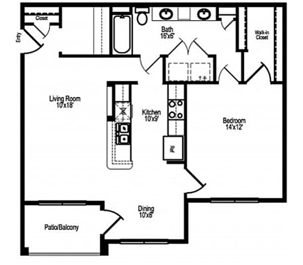 Estate Vinyl Flooring 4302 floor plan