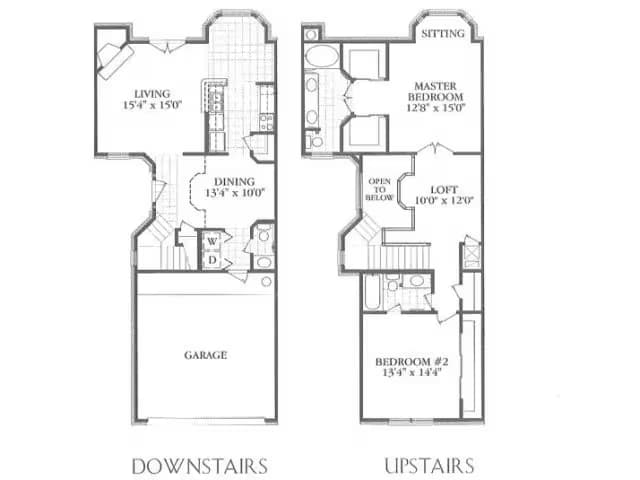 A floor plan