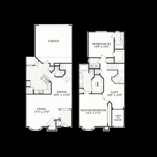 B floor plan
