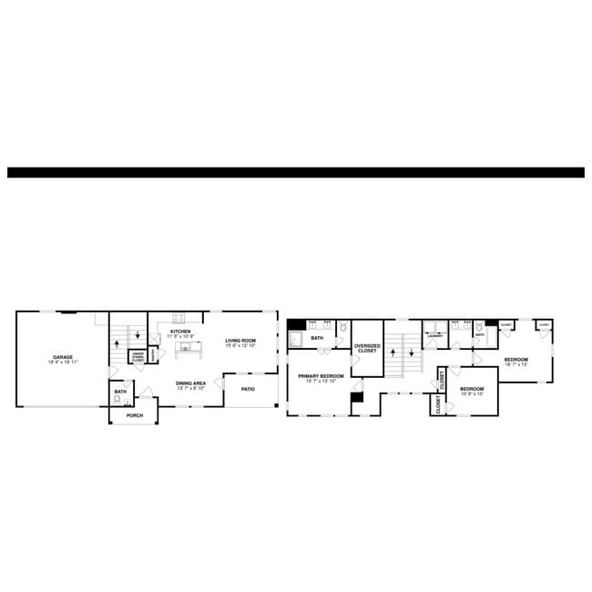 Plan 2 9835 Willow Creek Commerce Dr 227 floor plan