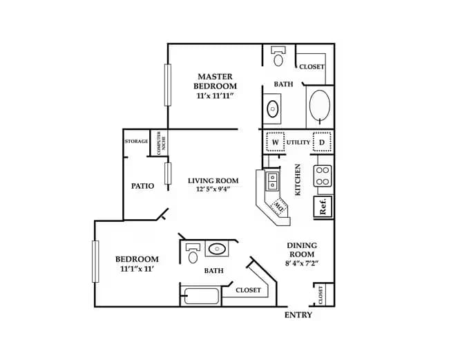 Unit 02-1015 floor plan