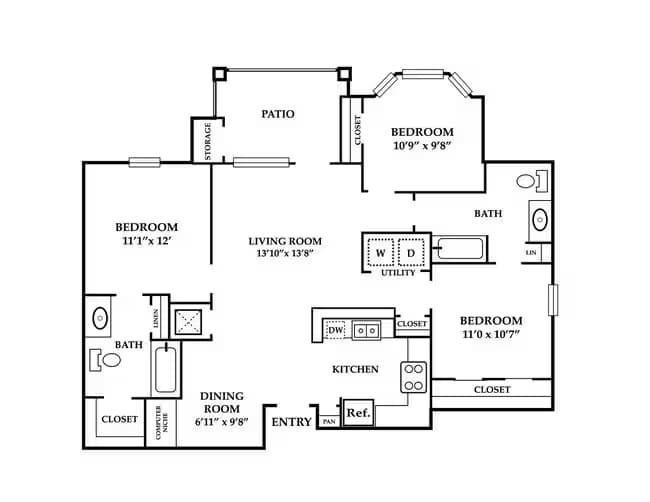 H1 02-1322 floor plan
