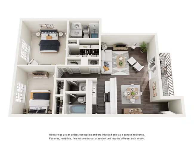 B2 NT159 floor plan