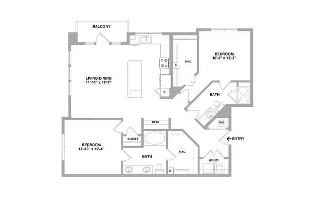 B5a 2124 floor plan