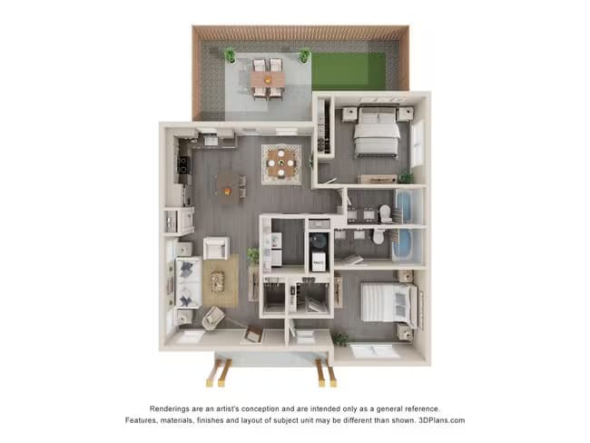 Unit 166 floor plan