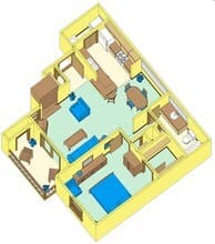 A4 P1013 floor plan