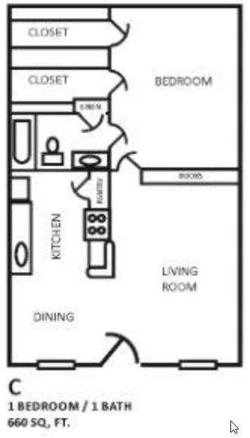 B floor plan