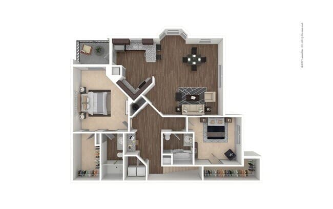 B3A - Sugar Creek 14102 floor plan