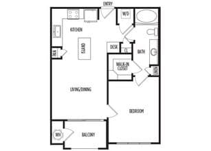 A1 413 floor plan
