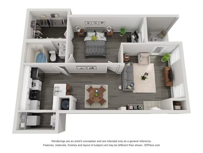Unit 0210 floor plan