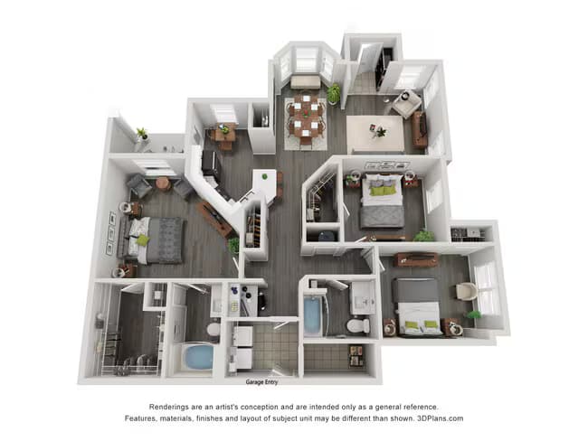 Unit 2205 floor plan