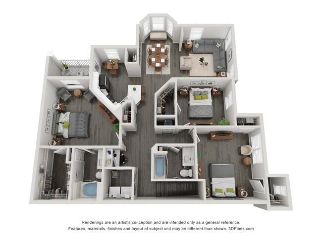 Unit 1606 floor plan