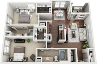 The Alabama 1193 floor plan