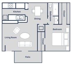 Floor Plan B 0910 floor plan