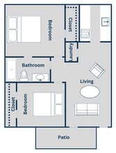 Floor Plan D 1905 floor plan