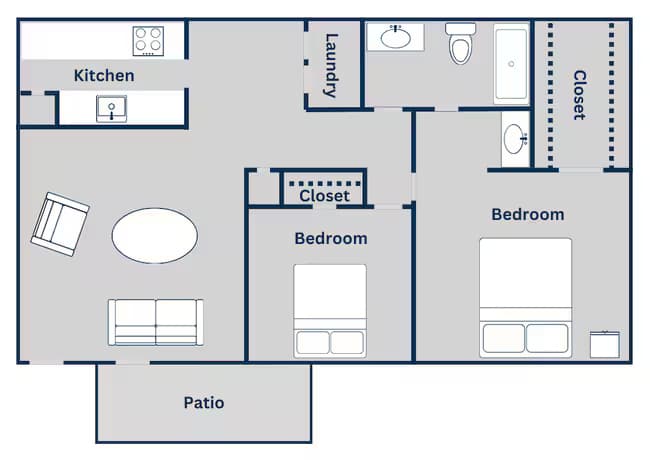 Floor Plan E 1304 floor plan