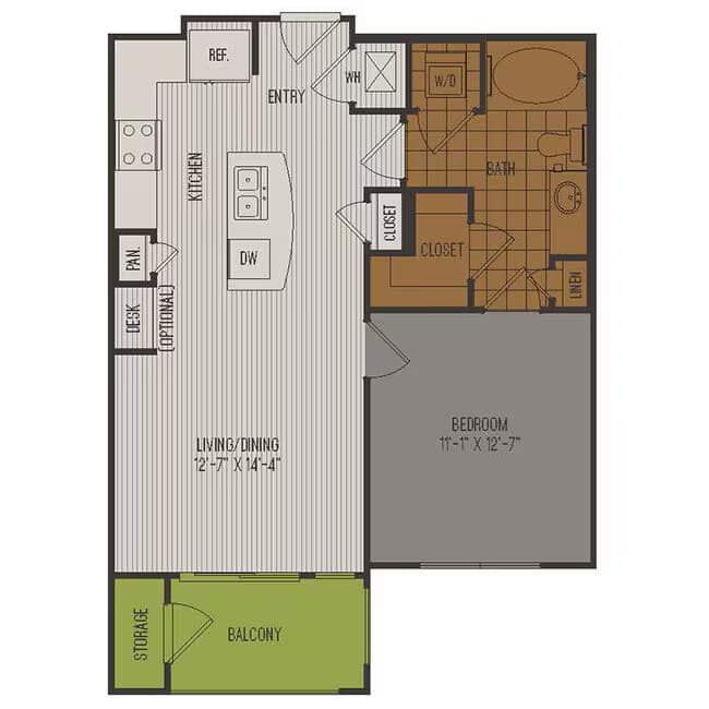 A2 1-425 floor plan