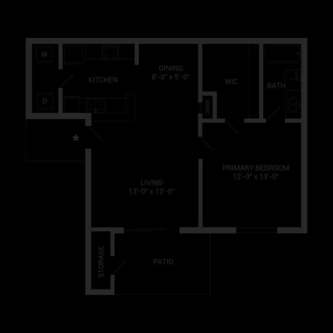 Unit 0608 1902 floor plan