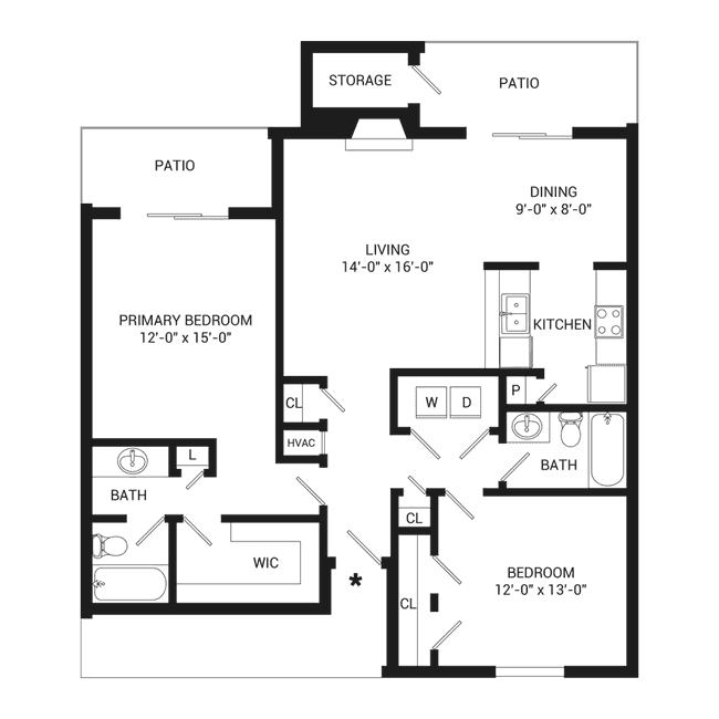 B2 1404 floor plan