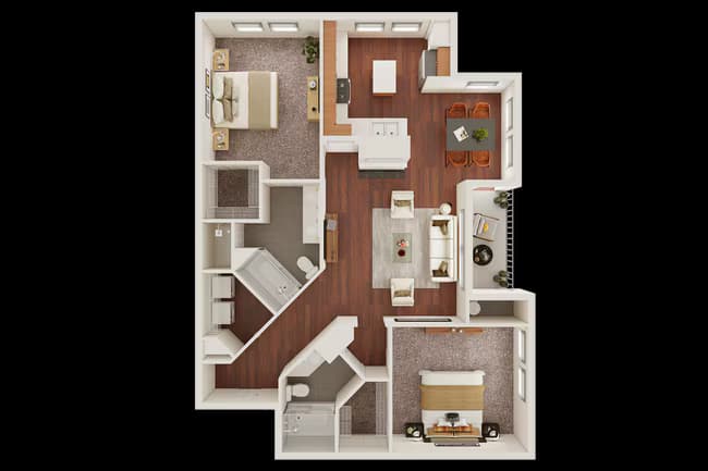B5 13-1311 floor plan