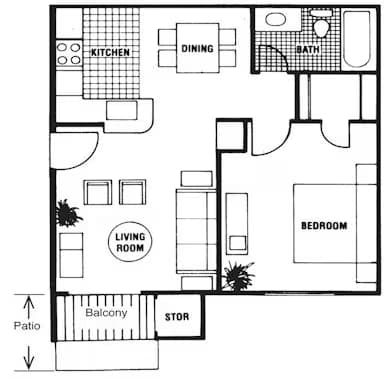 1B- Futurity 409 floor plan