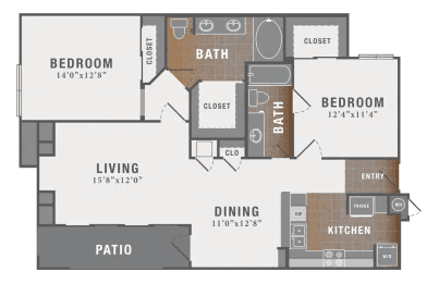 Unit 239 floor plan