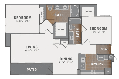 B4 354 floor plan