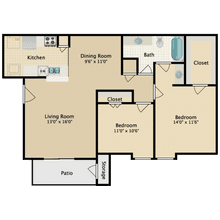 B1 160 floor plan