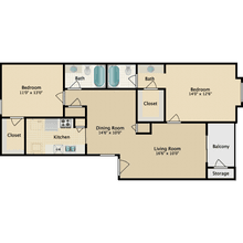 B3 207 floor plan
