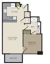 A1 1303N floor plan